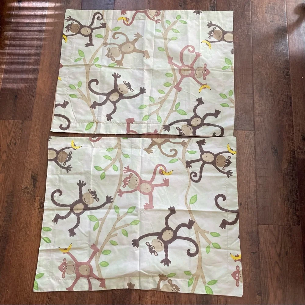 Decorative pillowcases perfect for “monkeying around!!”